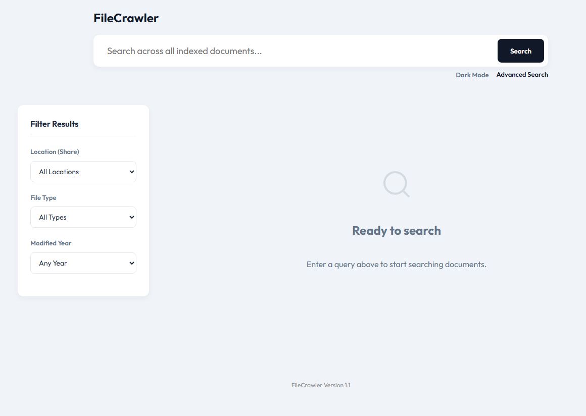 File Search Interface